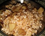 A picture of step 4 of Sabudana khichdi.