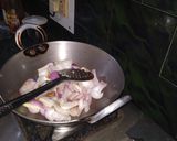 A picture of step 3 of Soyabean Chilli.