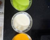 A picture of step 3 of Tricolor mousse.