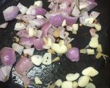 A picture of step 3 of Moringa Idly fry.