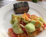 Foto del paso 5 de la receta: Atún sellado al ajonjolí Sonorense