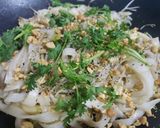 Hình bước làm 2 của món Mì quảng trộn chay