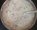 A picture of step 4 of Walnut, Paneer and Cheese stuffed Paddu.