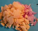 A picture of step 5 of Breakfast hash.