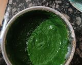 A picture of step 1 of Spinach Malai Paneer.