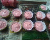 Foto langkah ke 3 dari resep Bolu Kukus semangka.