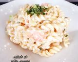 Une image de l'étape 6 de Salade de pâte saumon concombre 😋.
