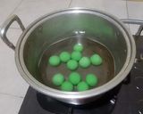 Foto langkah ke 3 dari resep Klepon lembut tanpa kapur sirih.