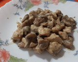 Foto del paso 8 de la receta: Pechuga de pollo con champiñones Portobello, con salsa de Cabrales
