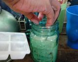 Foto langkah ke 4 dari resep Es Jelly Teh Susu.