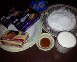 A picture of step 1 of Biscuit Cake.