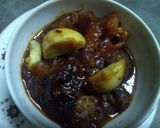 A picture of step 6 of Chilli egg.