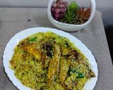 A picture of step 6 of Chatpati Fish biryani tasty.