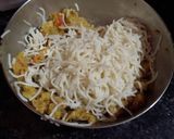 A picture of step 2 of Veg Noodles kababs.
