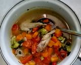 Foto langkah ke 7 dari resep Sup ayam sayap brokoli wortel.