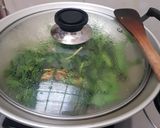 Foto langkah ke 2 dari resep Kangkung jamur.