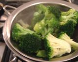 A picture of step 7 of Baked Camembert in Puff Pastry with Broccoli and Sage Butter.