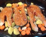 Foto del paso 6 de la receta Salmón al horno con salsa Teriyaki