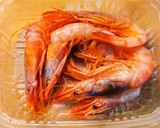 Foto del paso 2 de la receta: Tortilla de trigueros con gambas rojas