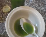 รูปขั้นตอนการทำที่ 2 ของ น้ำตาลอ้อยใบเตยไซรัป 2 นาที Pandan Kuromitsu