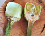 Foto del paso 1 de la receta: Alcachofas en escabeche
