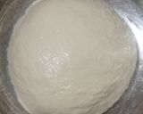 Foto langkah ke 3 dari resep Purple Sweet Potato Cheese Sourdough Bread.
