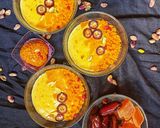 মতিচুর ও শুকনো ফলের কাস্টার্ড (motichur & dry fruits custard recipe inBengali) রেসিপি ধাপ - 4 ছবি