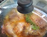 A picture of step 4 of Chicken Woku.