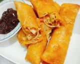 A picture of step 9 of Crispy spaghetti 🍝 spring rolls.