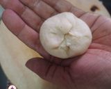 A picture of step 3 of Mawa Kachori.