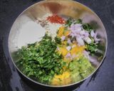 A picture of step 2 of Pumpkin fenugreek pancake.