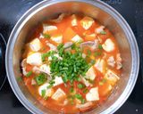 Hình bước làm 2 của món Thịt xốt đậu (lạc răm xốt đậu)
