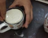 A picture of step 7 of Peanut Butter Banana Soufflé.