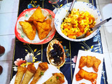 Chicken samosa patti Cones