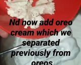 A picture of step 4 of 4 ingredients Oreo dessert.