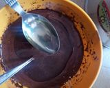 Foto langkah ke 4 dari resep Brownies moist kukus chocolatos (tanpa mixer).