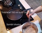 Foto langkah ke 2 dari resep Pancake Oatmeal Cinnamon.
