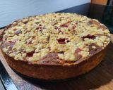 Foto del paso 5 de la receta: Queque con fresas y migas