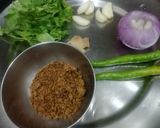 A picture of step 3 of Kurkuri cauliflower fritters.