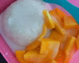 Foto langkah ke 5 dari resep Mango sticky rice simpel.