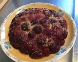 Une image de l'étape 10 de Gâteau aux pêches de vigne,yaourt et vanille.