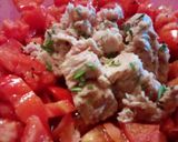 Foto del paso 3 de la receta: Tomate + atún 🍅🐟