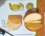 Hình bước làm 2 của món Detox táo chanh