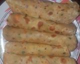 A picture of step 3 of Soft layered chapatis.