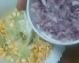 A picture of step 3 of Grilled cheese Corn sandwiches.