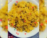 عکس مرحله 10 از دستور 🍗عدس پلو با مرغ ریش ریش🍗
