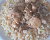 Pas rețetă Mâncare de ciuperci cu carne 7 fotografie