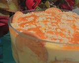 A picture of step 3 of Caramel Cream Biscuits Dessert 😍🤩.