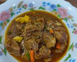 Foto langkah ke 7 dari resep Daging Sapi Saus Barbeque Simple Praktis Empuk Enak.