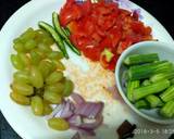 Grapes drumsticks curry recipe step 1 photo